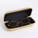 Lightning glasses, length 16 cm, yellow color