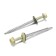 Roofing screws 4.8x70 mm, RAL1014 beige color, 100 pcs.