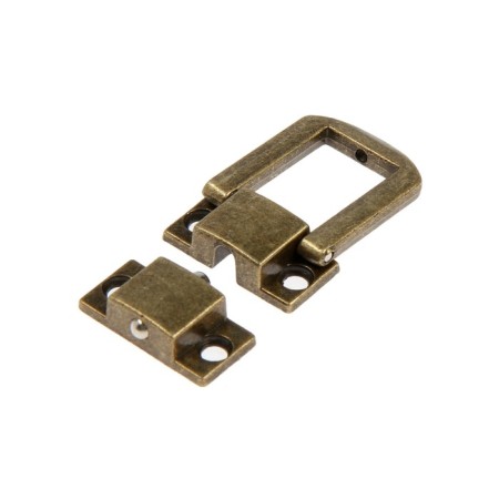 Castle Castle on a box zm01, 2.5x2 cm, bronze color-2