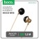 Hoco M18 headphones, wired, inserts, microphone, jack 3.5 mm, 1.2 m, golden