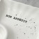 Ceramic dish with bon appetit sauce, 18.6 x 17.5 x 4 cm, white color