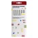 Gloring pads (points) 75g, 132 pieces, Devente, reusable, white, euro suspension