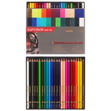 Pencils of oil 24 colors, in the cardboard box OCP-24