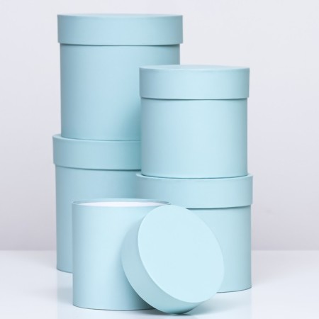 A set of hats 5 in 1 "Mint", 20 × 20 × 20-13.5 × 13.5 × 13.5 cm-1