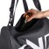 Female sports bag, textura, small size, gray color