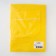 Pareo female, lemon color, waffle canvas