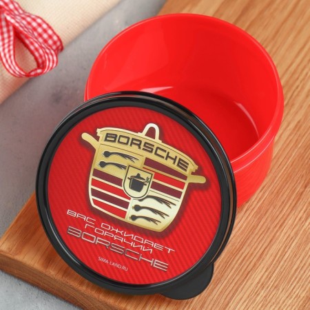 Lunch - round box "something on the rich", 300 ml-1