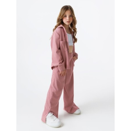 Shirt velvet nursery amababy Velvet, height 140 cm, pink color-14