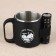 Tourist mug with a flashlight "Mountains Named", 175 ml