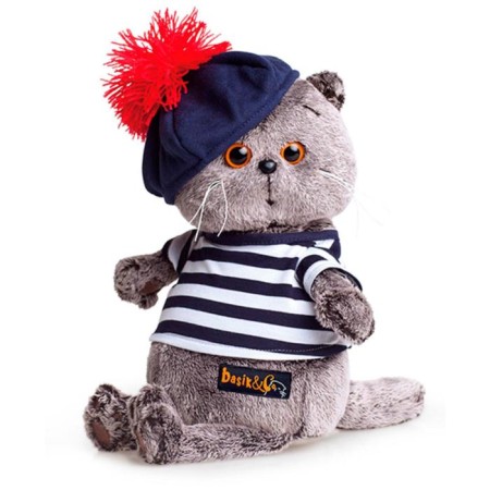 Soft toy "Basik in Telnyazhka and take", 19 cm