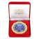 Medal in the velvet box "Golden Grandfather", D = 7 cm.