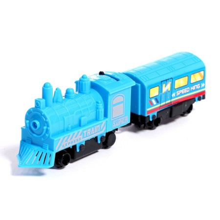 Railway Train, works from batteries-2