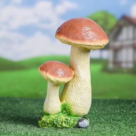 Garden Figure "Mushroom Sunser Double Middle" 24cm