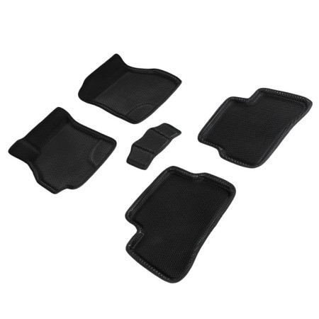 Rugs EVA 3D "Sot" in a salon for Hyundai Accent 2000-2002