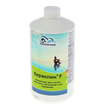 Concentrate for cleaning filters, pools and its entourage Kerraklin f 1l