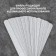Fixed file for files, abrasiveness 180, 18 cm, packing 50 pcs, color gray color