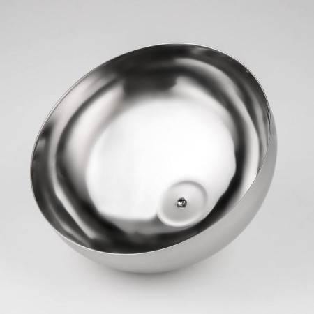 Stainless steel cover, 24 × 24 × 13.5 cm, round-2