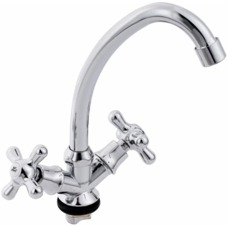 TSARSBERG TSB-272-98 kitchen mixer, two-wound, pour length 130 mm, chrome