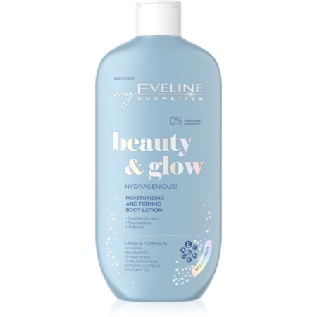 Body lotion Eveline Beauty & Glow, moisturizing-strengthening, 350 ml