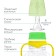 A bottle for feeding, a classic throat, fitted, with handles, 150 ml., From 0 months, color yellow mix