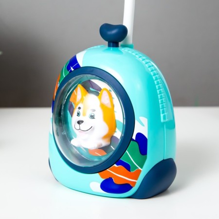 Dog table lamp LED 3W USB Blue 7x8x28 cm Risalux-8
