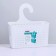 The storage basket suspended with the loop "loft", 24 × 9 × 26 cm, white color