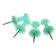 Power buttons Erichkrause "Pastel Bloom", 50 pieces, mint, in PET box