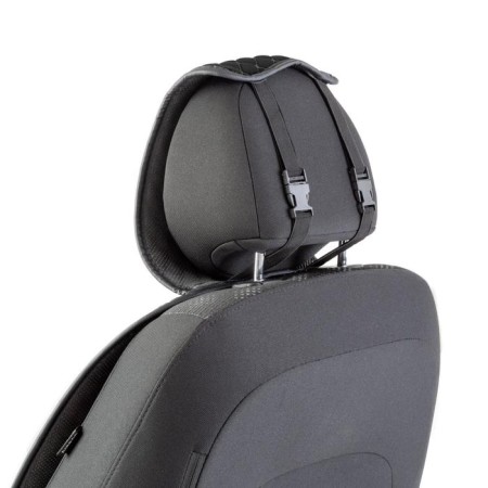 Front seats Carperformance, 2 pcs, Fiberflax (soft flax), rhombus, black-gray-3