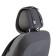 Front seats Carperformance, 2 pcs, Fiberflax (soft flax), rhombus, black-gray