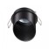 Lamp built -in Novotech. Butt, 50W, GU10, 67x68x68 mm, black color