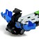 Parking 2 in 1 Truck, 6 cars, transforms into a vehicle, sound, color blue