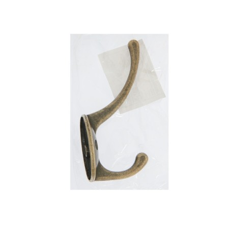 Hook furniture tundra TKD008, two -rod, bronze-4