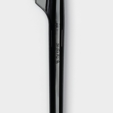 A plastic disposable “Standard” plastic knife, 16.5 cm, black color, set 12 pcs-5