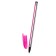 Balloon handle Calligrata "stripes", 0.5 mm, blue rod, mix