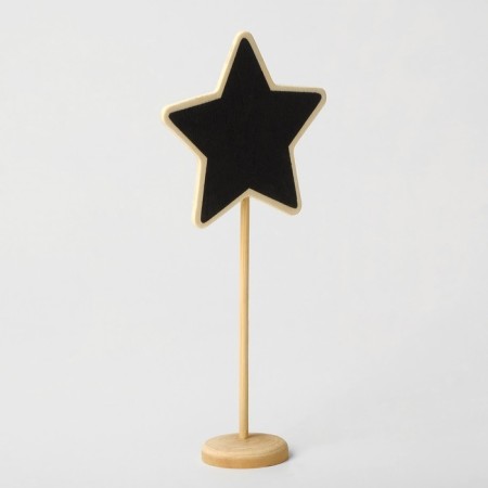 Cretaceous price tag “on the leg” 18 × 8.5, star, (packing 10 pcs), black color-1