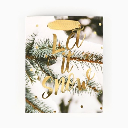Package New Year's laminated “Winter Forest”, s 5.5 cm x 15 cm x 12 cm, new year-3