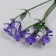 Artificial plant for creativity "celandine" set 12 pcs violet 9 cm