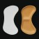 Five -holders for shoes, on a glue base, 9 × 4.5 cm, steam, beige color