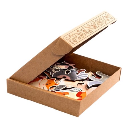 Puzzles "who lives in the forest" 12 email.-2