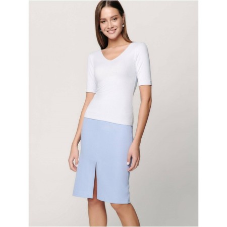 Female top in the ruttel CONTE ELEGANT, size XL, color Light Blue