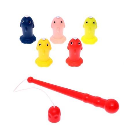 Developing toy "Fun games", blue color-8