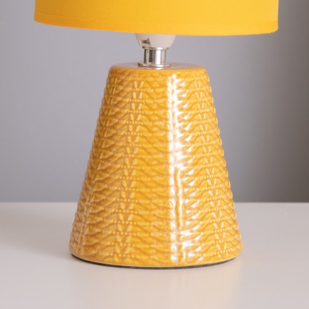Highway lamp "Blank" 1x40W E14 yellow 14x14x29cm-3