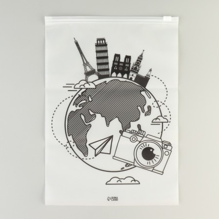 ZIP travel package "Travel", 14 μm, 20 x 29 cm.-2