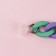 Assessor for shoes "chain", with plastic mounts, 16 cm, color colorful color