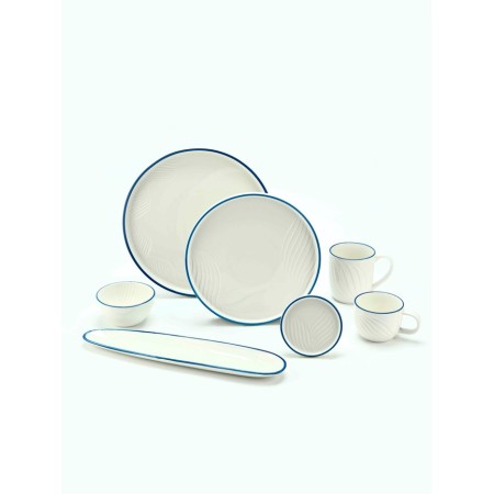 A deep ceramic Dolce Ceramo plate. Ocean, 10 x 5 cm-5