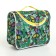 Cosmetic bag with lightning, mint color
