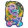 Puzzles Figure Wooden “Magic Snake” with holography, 137 elements, symbol of the year 2025
