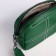 Women's bag with lightning, green color