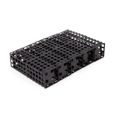 Feeding feeder "yaman" square 20 g, metal, removable plastic bottom, units. 10 pcs.-1