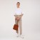 Bag Women's Tout on the valve, brown color